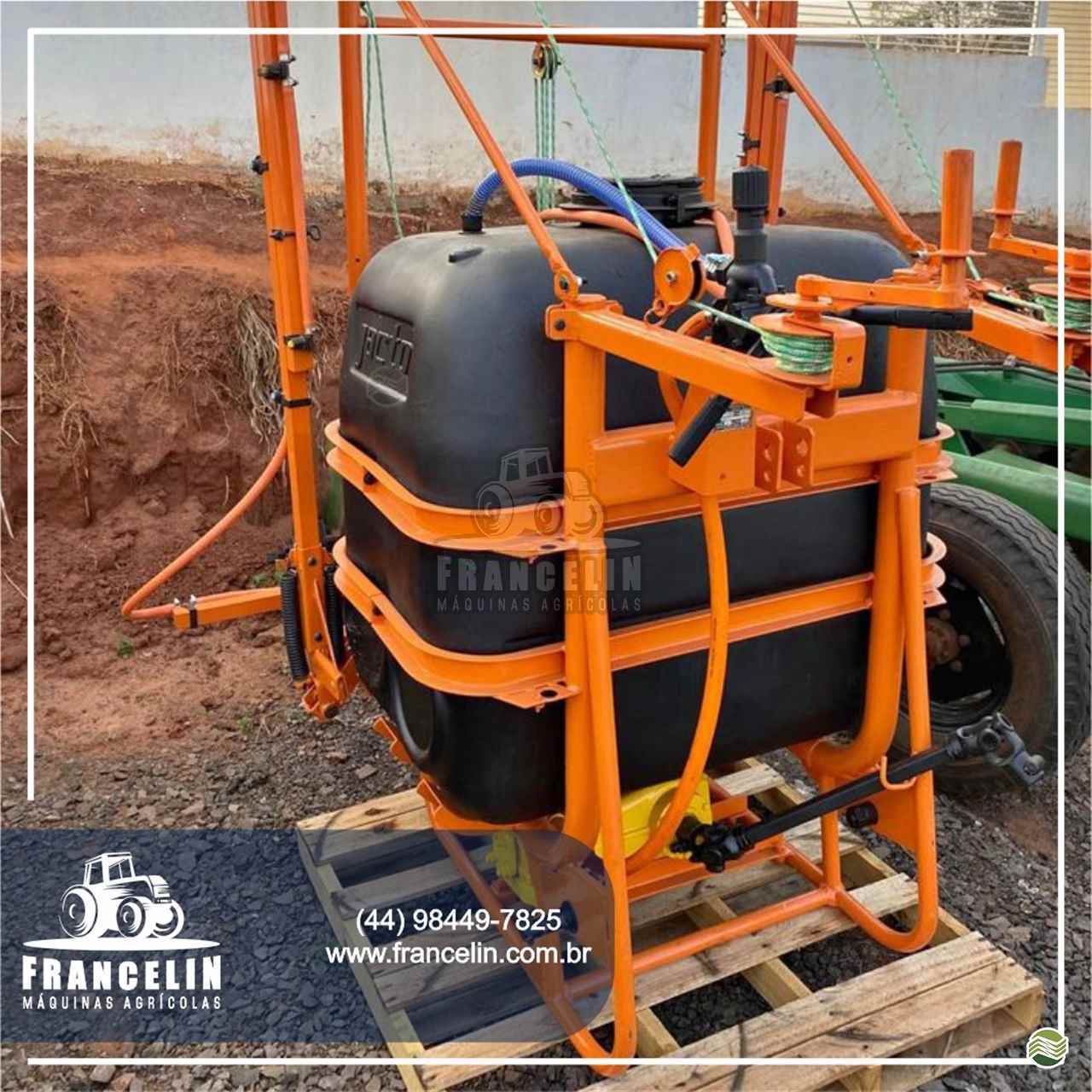 IMPLEMENTOS AGRICOLAS PULVERIZADOR KIT DE BARRAS HIDRÁULICAS Francelin Máquinas Agrícolas UMUARAMA PARANÁ PR